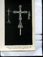 POSTAL SANTA MARIA DEL ESTANY creu parroquial