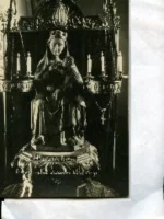 POSTAL SANTA MARIA DEL ESTANY solo pone escultura en alabastre de la Verge