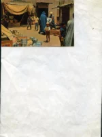 POSTAL SIDI IFNI- zoco viejo, eds Fardi, años 60 sin escribir ni circular