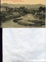 POSTAL MURCIA el puente nuevo,fototipia Thomas, c.a. 1920 sin circular