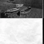 POSTAL CADAQUES (COSTA BRAVA) playa Llané, edición BOSCH, circulada 1958