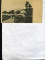 POSTAL VILLENA (ALICANTE) Juan Amoros impresor , años 20, al dorso pone a mano Villena, vista general del santuario de las Virtudes, sin escribir