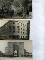 3 POSTALES CIUDAD REAL foto Salas años 50 dentadas
