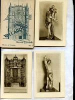 ALBUM POSTALES VALLADOLID, eds Garrabella- VALLADOLID nº 1 , 9 postales,, sin escribir c.a. 1930, 9x 14 cm.