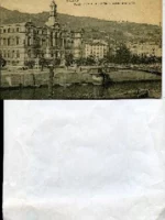 POSTAL BILBAO, puente de S. Agustín y Ayuntamiento , eds M.A. 1015, escrita y circulada año 1911