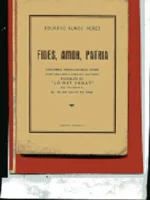 FIDES, AMOR PATRIA. Discurso mantenedor Juegos Florales Rat Penat 20 julio 1944, fotografía de la Reina de los Juegos MERCEDES TRENOR TRENOR