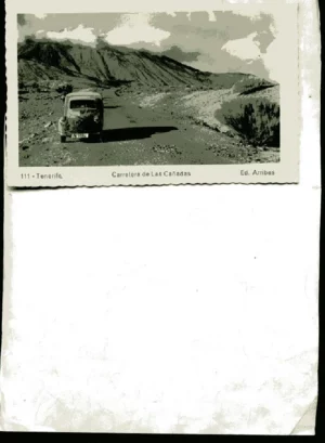 POSTAL SANTA CRUZ DE TENERIFE 11, carretera de las Cañadas , ediciones Arribas c.a. 1950 sin circular