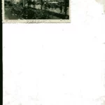 POSTAL LA CORUÑA,,jardines de Mendez Núñez y cantones, animada,317 eds L.Roisin , circulada 1954 con sello,