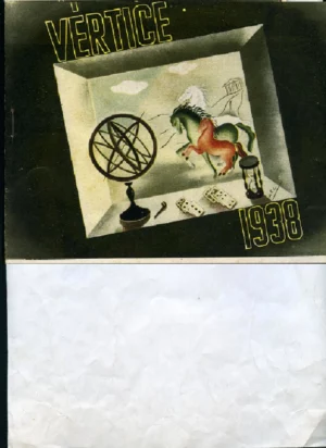 CALENDARIO EN LIBRO DE VERTICE, 1938, guerra civil, 18,50x 14,50 cm., 12 hojas