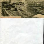 POSTAL TORTOSA- estaciones ferrocarril, serie 2, nº 3, fotografia P.BORREL, publicidad HIPOFOSFITOS CLIMENT Y Cia, , escrita, sin circular