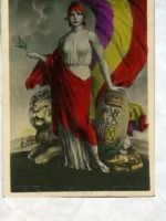 POSTAL SEGUNDA REPUBLICA, años 30, sin circular