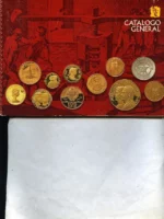 CATALOGO GENERAL: ACUÑACIONES ESPAÑOLAS S.A. CATALOGO DE MONEDAS 1977- 1978 y acuñaciones de efemerides con descripciones