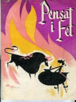 LLIBRET FALLERO PENSAT Y FET nº 46, Valencia març 1956 , 12x 17 cm
