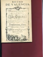 REINO DE VALENCIA ITINERARIO DESCRIPTIVO DE LAS PROVINCIAS DE ESPAÑA