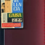 GUIA DE VALENCIA GAISA 1966 información calles, comercial, calles, industria, transportes...