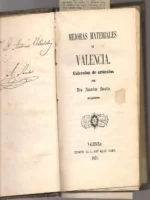 MEJORAS MATERIALES DE VALENCIA colección de artículos