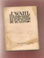 ESTUDIO SOBRE EL PARMENIDES DE PLATON nueva biblioteca filosofica