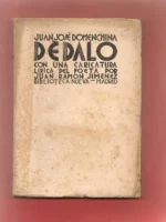 DEDALO con una caricatura lírica del poeta JUAN RAMON JIMENEZ, poeta de la generación del 27