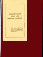 CONSIDERACIONES SOBRE LOS DERECHOS HUMANOS conferencia club amigos Unesco de Alcoy 10 marzo 1979