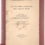 LA CULTURA CATALANA DEL SEGLE XVIII