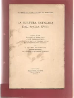 LA CULTURA CATALANA DEL SEGLE XVIII