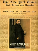 VICENTE BLASCO IBAÑEZ, LA AVENTURA DEL TRIUNFO 1867-1928.TINGLADO 2 , PUERTO DE VALENCIA 1986