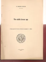 THE MIDDLE BRONZE AGE tirada aparte de Archivo de Prehistoria Levantina 1953