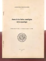 ACERCA DE LOS LIMITES CRONOLOGICOS DE LA ARQUEOLOGIA tirada aparte de Archivo de Prehistoria Levantina 1952