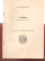 LA ALBARDETA , ALBALAT dels Tarongers tirada aparte de archivo de prehistoria Levantina III 1954