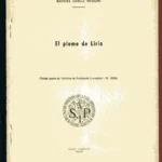 EL PLOMO DE LIRIA VALENCIA , tirada aparte de archivo de prehistoria Levantina IV 1953