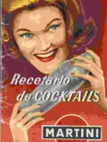 RECETARIO DE COCKTAILS MARTINI, destilerias La Esmeralda , Madrid