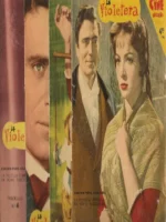CINE ENSUEÑO LA VIOLETERA, SARA MONTIEL, 8 fascículos fotogramas de la película , completo