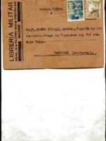 ENTERO POSTAL CIRCULADO DE MADRID A TARGUIST (MARRUECOS ), octubre 1947 sellos y cuño postal, al dorso cuño del destino, 14x 10,5 cm.