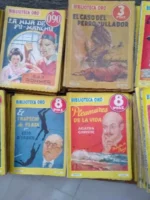 290 novelas de Biblioteca Oro serie amarilla de Molino, hay 6 no editadas en España