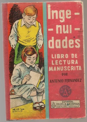 INGENUIDADES LIBRO LECTURA MANUSCRITA