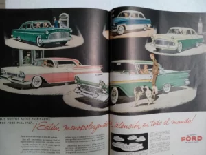 REVISTA LIFE, de 2 julio 1956 a 31 diciembre 1956, láminas a toda pagina de anuncios comerciales