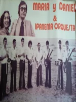 poster cartel MARIA Y DANIEL& IPANEMA ORQUESTA gran tamaño 60x 90 cm, se envia plegado