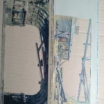 EL TEATRO DE LOS NIÑOS 6 telones y libreto de la obra EL ALMA DE LAS RUINAS, NUALART, Seix Barral