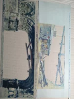 EL TEATRO DE LOS NIÑOS 6 telones y libreto de la obra EL ALMA DE LAS RUINAS, NUALART, Seix Barral
