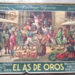 LAMINA CALENDARIO,EL AS DE OROS VALENCIA, lo crit del Palleter, LIT DURÁ , BUEN ESTADO pero rasgado