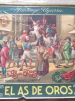 LAMINA CALENDARIO,EL AS DE OROS VALENCIA, lo crit del Palleter, LIT DURÁ , BUEN ESTADO pero rasgado