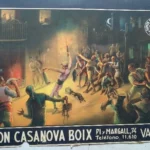 LAMINA CALENDARIO,VALENCIA, RAMON CASANOVA BOIX, dibujo M.DIAGO, BUEN ESTADO, falto pequeño trozo