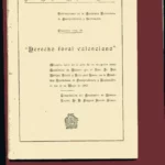 DERECHO FORAL VALENCIANO...DISCURSO ...CONTESTACION JOAQUIN DUALDE GOMEZ
