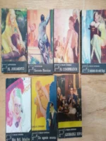 7 novelas policiacas, OPPENHEIM, nos 1,2,3,4,5,6,7 las de la foto, estado BUENO