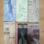 6 de LA NOVELA DEL SABADO, las de la foto, estado normal bueno,,, los que tienen razon, doña Purita, chacha Josefica, la ronda de los galanes, una mujer, oscuro heroismo