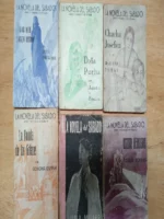 6 de LA NOVELA DEL SABADO, las de la foto, estado normal bueno,,, los que tienen razon, doña Purita, chacha Josefica, la ronda de los galanes, una mujer, oscuro heroismo