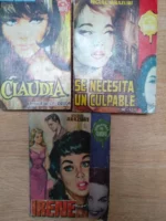 3 novelas,Biblioteca Chicas, MIGUEL ARAZURI Claudia, se necesita culpable, Irene ,,,las de la foto, estado normal bueno,