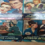 4 novelas, Pimpinela ,las de la foto, estado bueno,,FIGUEROA parentesis de inquietud, DURANGO castillo Dunthey,TOMAS volver a empezar, ANA MARCELA extraño desafio