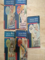 5 novelas Pueyo, CECILIA NANTUA, Mª CARMEN LOPEZ, GARMENETE, BLANCA DE SALAZAR, Mª ADELA DURANGO