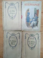 4 novelas de LITERATURA EN FRANCES , Nelson Éditeurs. Paris finales del XIX : J.CLARETIE le petit Jacques, P.ADAM Stepahnie , O.FEUILLET un mariage, LEON DE TINSEAU un nid dans les ruines